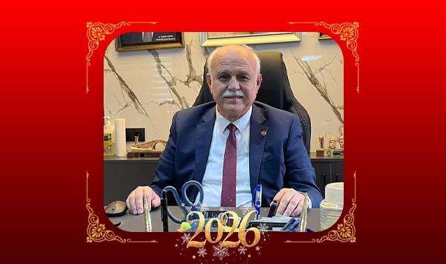 Anamur Esnaf Kefalet Kooperatifi Başkanı Ahmet Özdemir'den yeni yıl mesajı