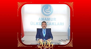 Anamur Ülkü Ocakları Başkanı Mehmet Satar'dan yeni yıl mesajı