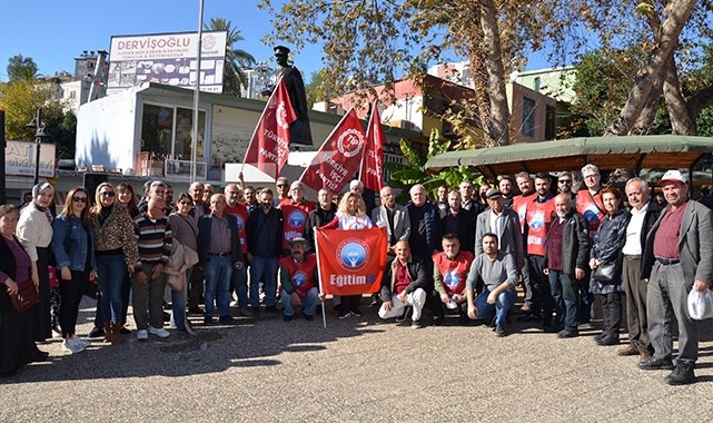 Eğitim-İş Anamur Şubesi 19 Aralık'ta iş bıraktı