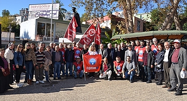 Eğitim-İş Anamur Şubesi 19 Aralık'ta iş bıraktı