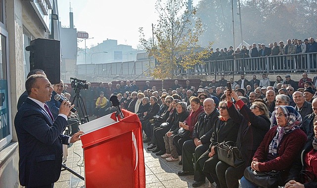 Mehmet Saydam aday adaylığını Mut’ta miting havasında açıkladı