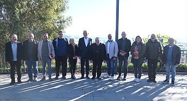 Başkan Deniz basın mensuplarıyla buluştu