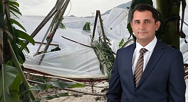 Şakrucu’dan dolu afetinden zarar gören çiftçilere geçmiş olsun mesajı