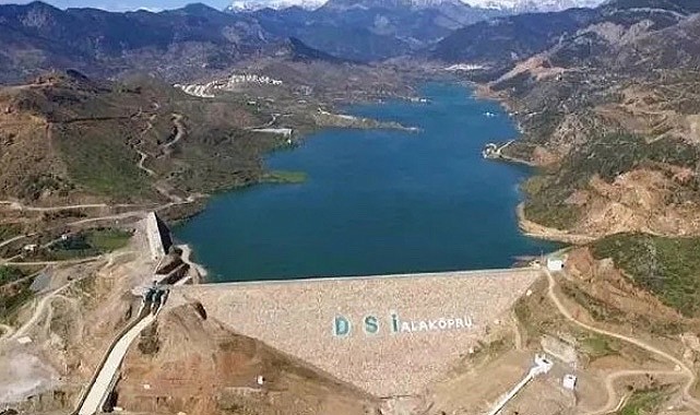 Alaköprü Barajı’nda dolusavak kapakları açılıyor