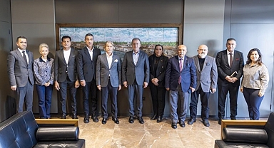 Başkan Seçer, EMITT 2026 katılımcı heyeti ile bir araya geldi