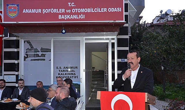 Anamur Şoförler Odası üyeleri iftar sofrasında buluştu
