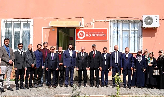 İl Müftüsü Mustafa Topal Anamur’da din hizmetlerini inceledi