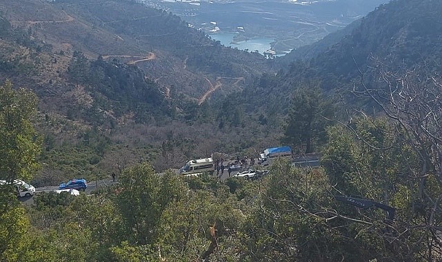 Kaş Yaylası civarında trafik kazası