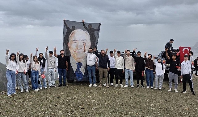 Başbuğ Alparslan Türkeş Azıtepe zirvesinde dualarla anıldı