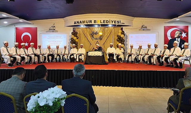 Anamur’da 15 hafız icazet aldı