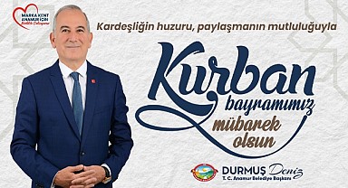 Başkan Durmuş Deniz’den Kurban Bayramı Mesajı