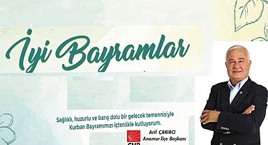 Çakırcı: Daha güzel bayramlar için yoksullukla mücadelemiz sürecek
