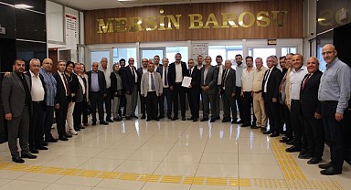 Mersin ESOB’da birlik mesajı: Veysel Sarı mazbatasını teslim aldı