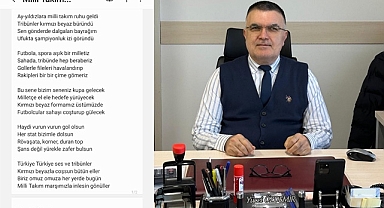 Anamur'un Eniştesi Yücel Özdemir'den Milli Takıma Dev Marş!