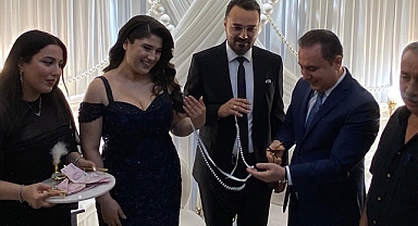 Üstün ve Yılmaz ailelerinin mutlu günü