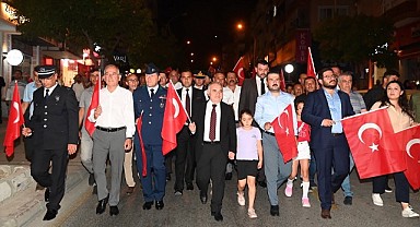 Anamur'da 15 Temmuz Demokrasi ve Millî Birlik Günü Anma Programı Düzenlendi
