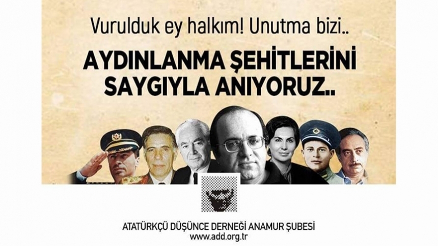 ADD’den Aydınlanma Şehitleri için anma
