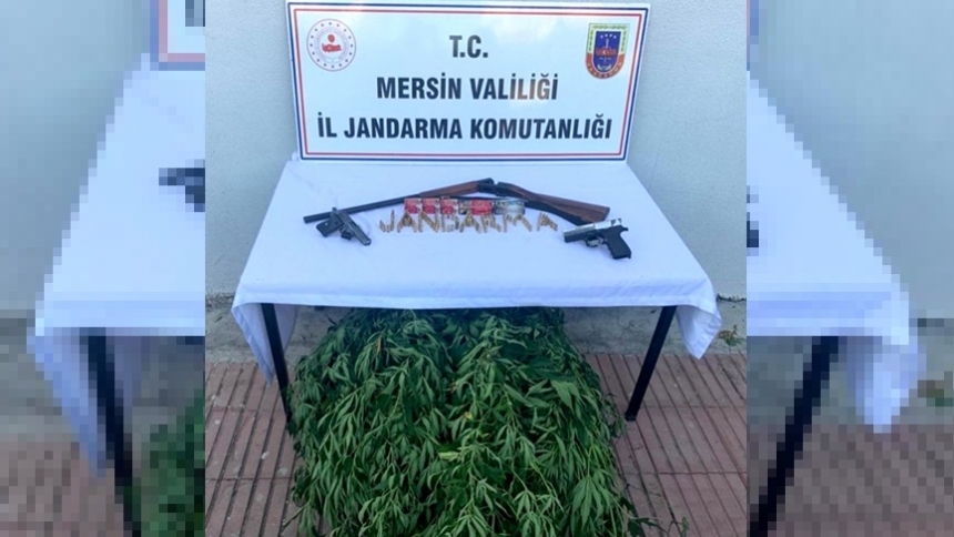 Anamur’da uyuşturucu operasyonu