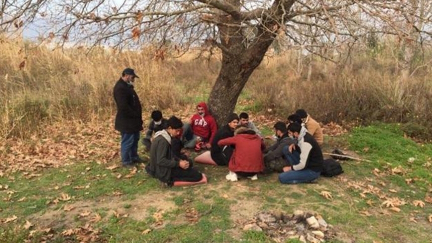 Karaağaç'ta düzensiz göçmen yakalandı