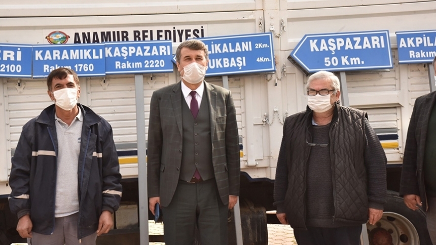 Anamur Belediyesi yayla severlere yol gösteriyor