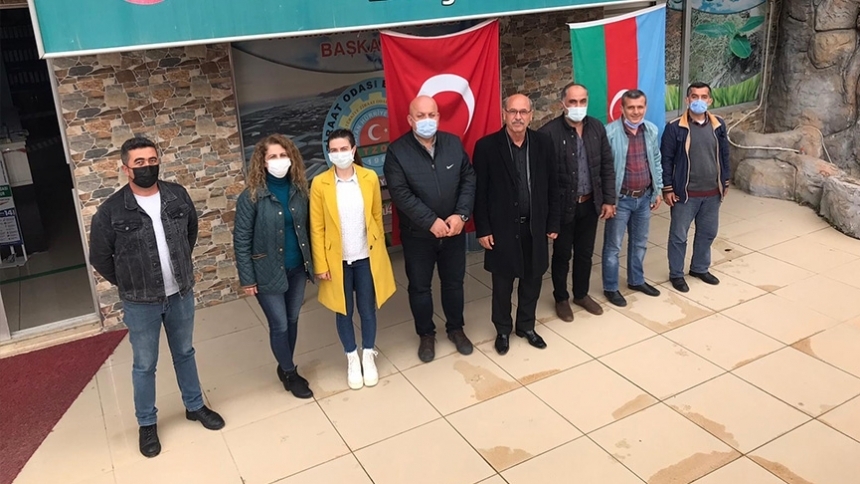 Boztan'dan Ziraat Odası'na ziyaret