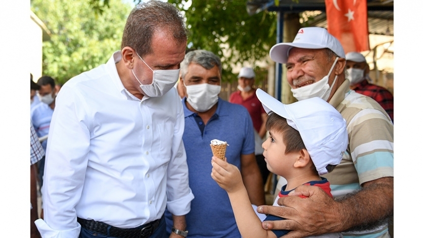 Başkan Seçer, kırsal mahalleleri gezdi