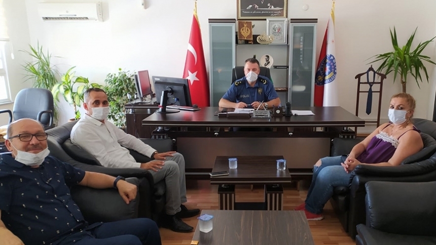 Şen’den Yeni Emniyet Müdürüne Ziyaret