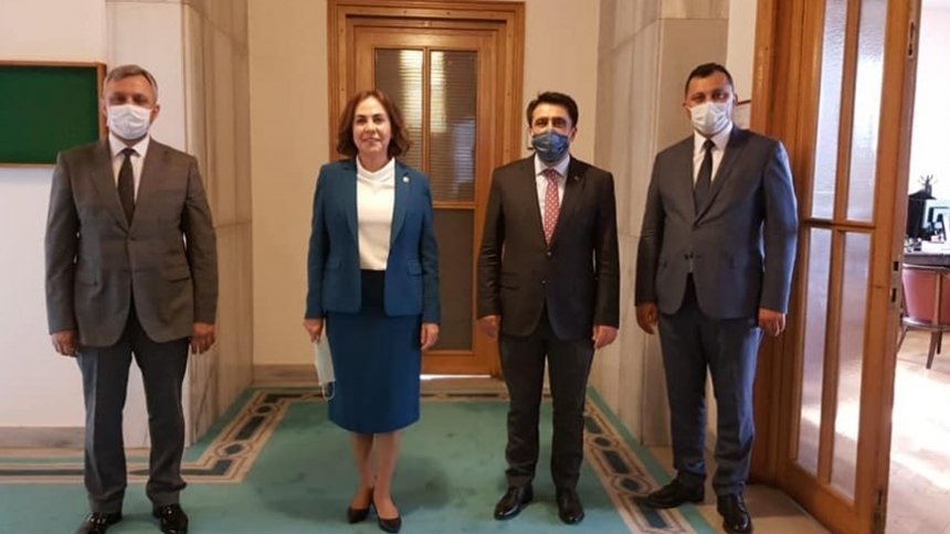 Yılmaz ve Taş vekilleri ziyaret etti