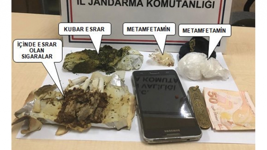Uyuşturucu zanlısı vurularak yakalandı