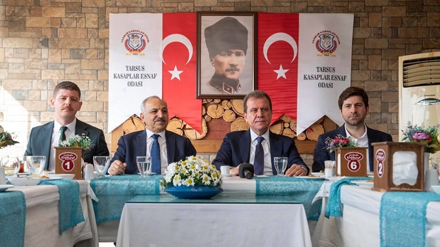 Başkan Seçer, esnaf temsilcileriyle buluştu