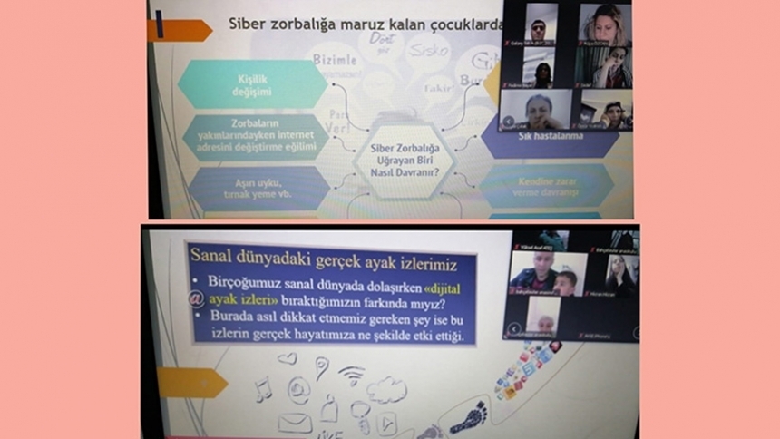 Kıbrıs İlkokulu’ndan güvenli internet toplantısı
