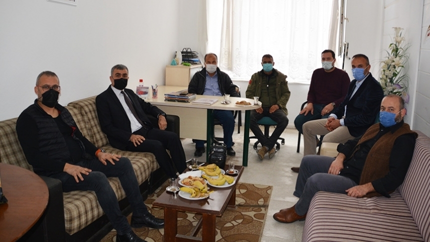 Gübeş’ten Avcılar Derneği’ne ziyaret