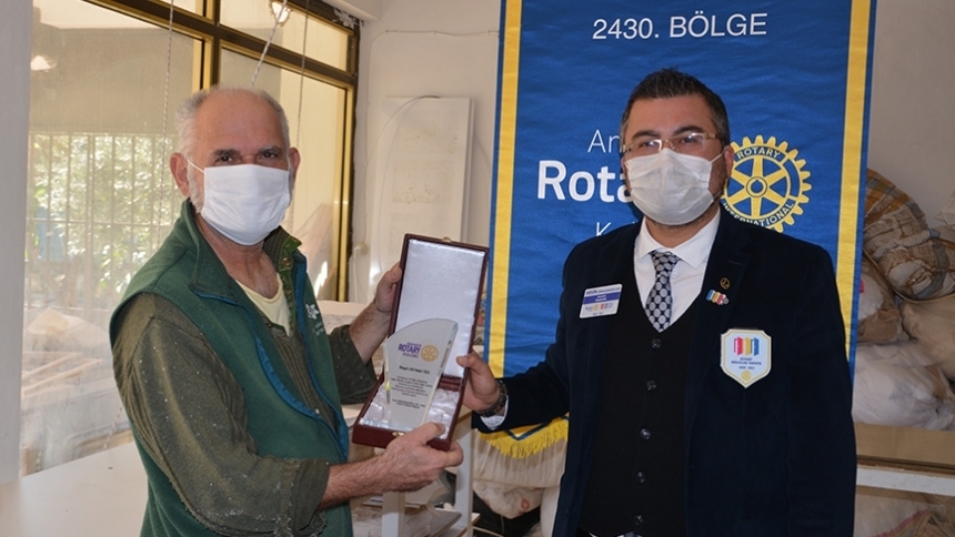 Rotary meslek ödülü sahibini buldu