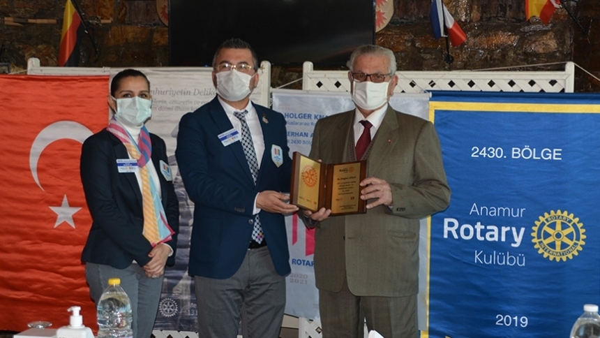 Rotary hizmet ödülü sahibini buldu