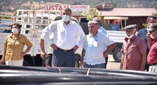 Anamur Belediyesi yangın sonrası yaraları sarıyor