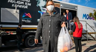 Mobil Mutfak Tırı Anamur'da